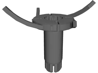 Depuy Pipeline Surgical Retractor 3D Model preview