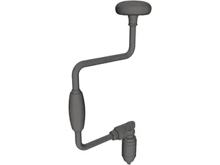 Stanley Ratchet Brace 3D Model preview