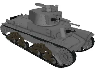 Pzkfw 35(t) 3D Model preview
