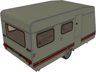 Camper 3D Model preview