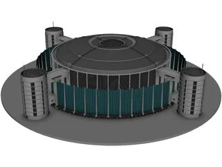 Shopping Center 3D Model preview