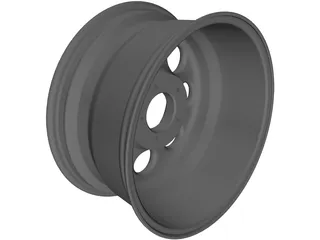 Wheel 3D Model preview