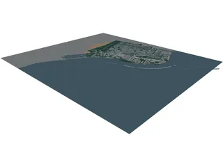 Seaport 3D Model preview