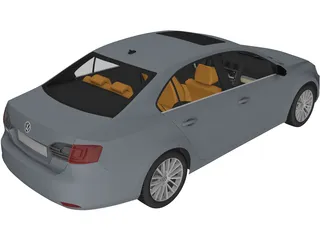 Volkswagen Jetta 3D Model preview