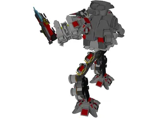 TerraTron 3D Model preview