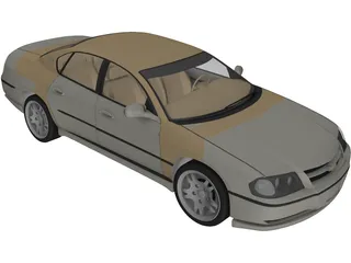 Chevrolet Impala (2000) 3D Model preview