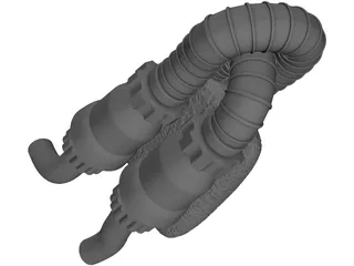 Artificial Heart 3D Model preview
