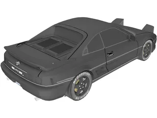 Toyota MR2 (1990) 3D Model preview