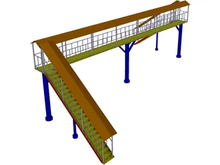 Passer Bridge 3D Model preview