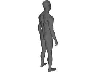 Man Human 3D Model preview