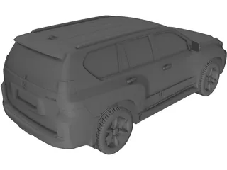 Lexus GX460 3D Model preview