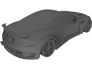 Aston Martin DB9 [Tuned] 3D Model preview