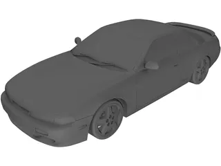 Nissan Silvia S14 Zenki 3D Model preview