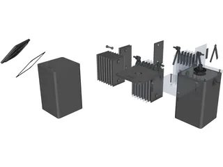 HHO Project 3D Model preview