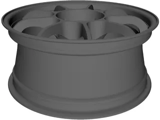 OZ Racing Rim 3D Model preview