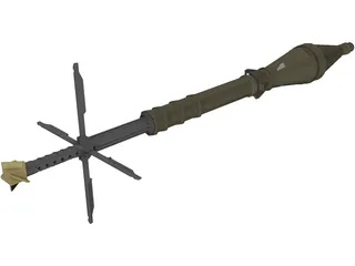 RPG7 3D Model preview