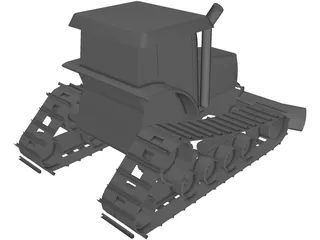Gilbert Snowgroomer 3D Model preview