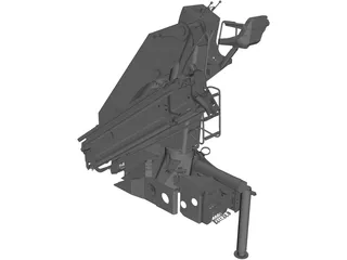 Palfinger PK23500A Crane 3D Model preview