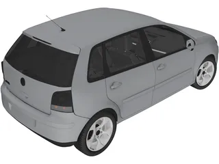 Volkswagen Polo 3D Model preview