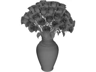 Flowers 3D Model preview