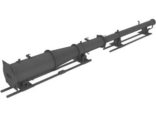 Ram Gun 3D Model preview