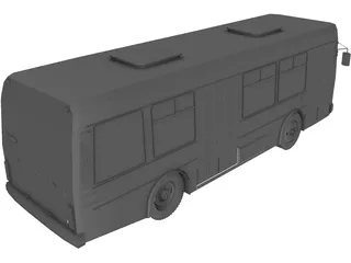 Bus 3D Model preview