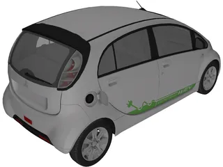 Mitsubishi i-MiEV 3D Model preview