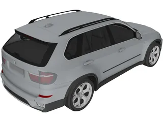 BMW X5 (2011) 3D Model preview