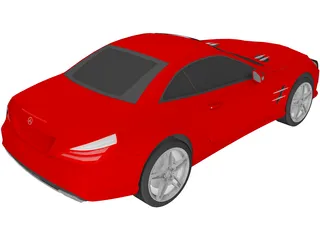 Mercedes-Benz SL R231 3D Model preview