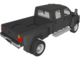 GMC Topkick 3D Model preview
