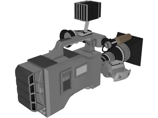 Camera 3D Model preview