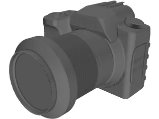 Sony Alpha 300 Camera 3D Model preview