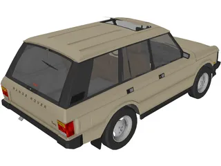 Range Rover Classic 3D Model preview