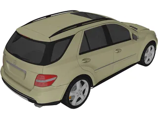 Mercedes-Benz ML 350 3D Model preview