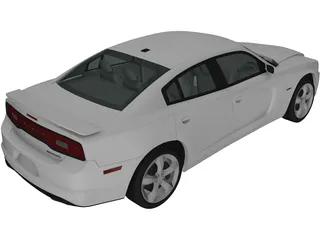 Dodge Charger (2011) 3D Model preview