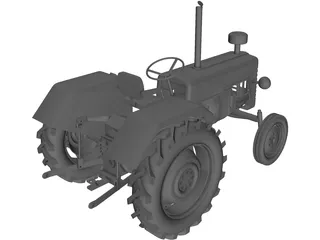 Mc Cormik D326 Tractor 3D Model preview