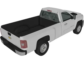 Chevrolet Silverado (2011) 3D Model preview