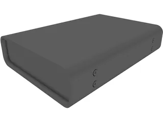 Takachi UC Universal Aluminium Extrusion Case 3D Model preview