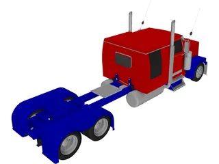 Western Star Lowmax 3D Model preview
