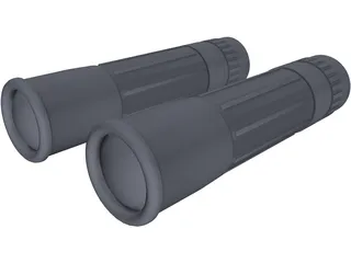 Binoculars Mini 3D Model preview