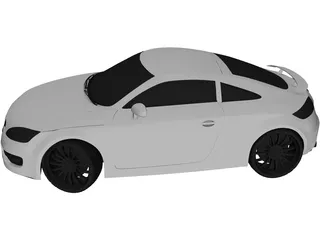 Audi TT 3D Model preview