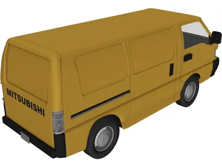 Mitsubishi L300 (1997) 3D Model preview