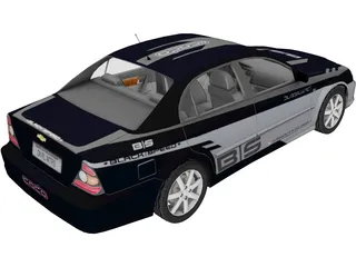Chevrolet Evanda (2010) 3D Model preview