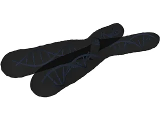 Human Chromosome 3D Model preview