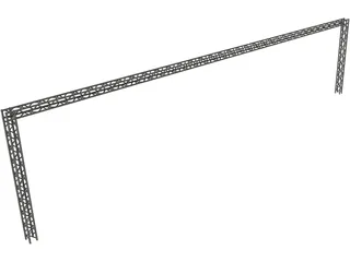 Box Truss 3D Model preview