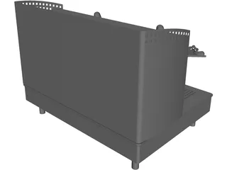 Espresso Machine 3D Model preview