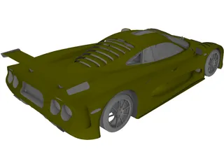 Mosler MT900S 3D Model preview
