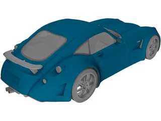 Wiesmann GT MF5 3D Model preview