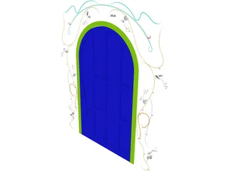 Door 3D Model preview