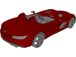 Mercedes-Benz SLR Stirling Moss 3D Model preview